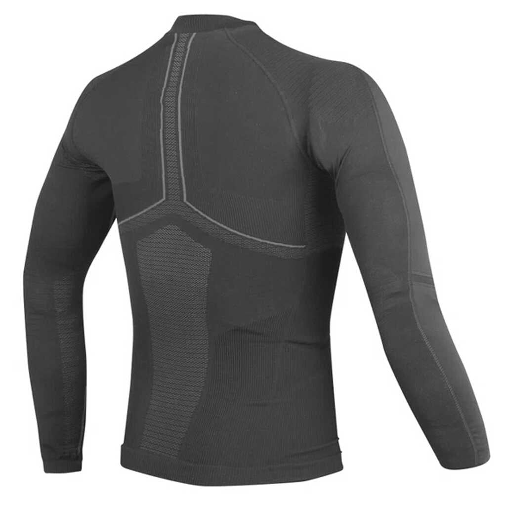 Dainese D-Core No-Wind Thermo Tee - Long Sleeve - BLK/ANTHRACITE