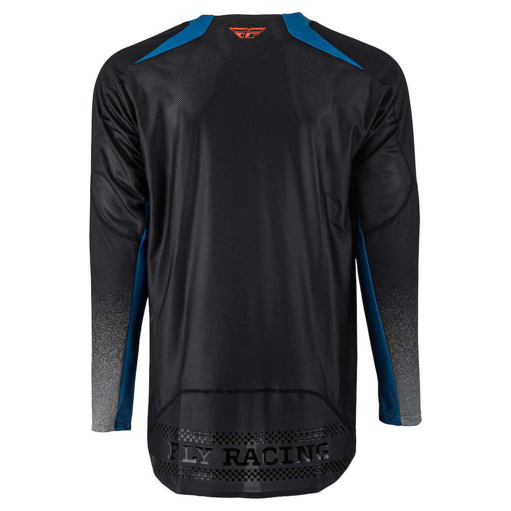 Fly Racing Legacy 2023 Evolution MX Jersey - BLK GRY BLU