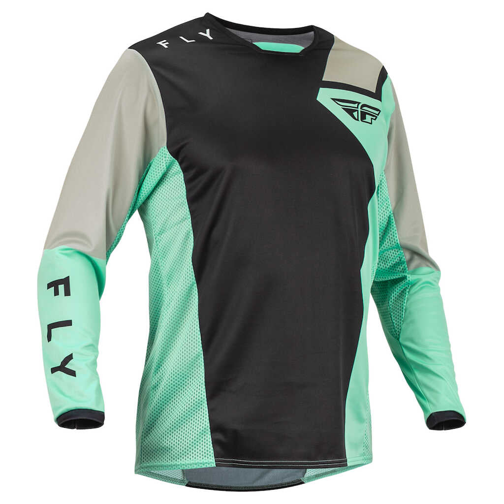 Fly Racing Legacy 2023 Kinetic MX Jersey - JET BK MINT GY