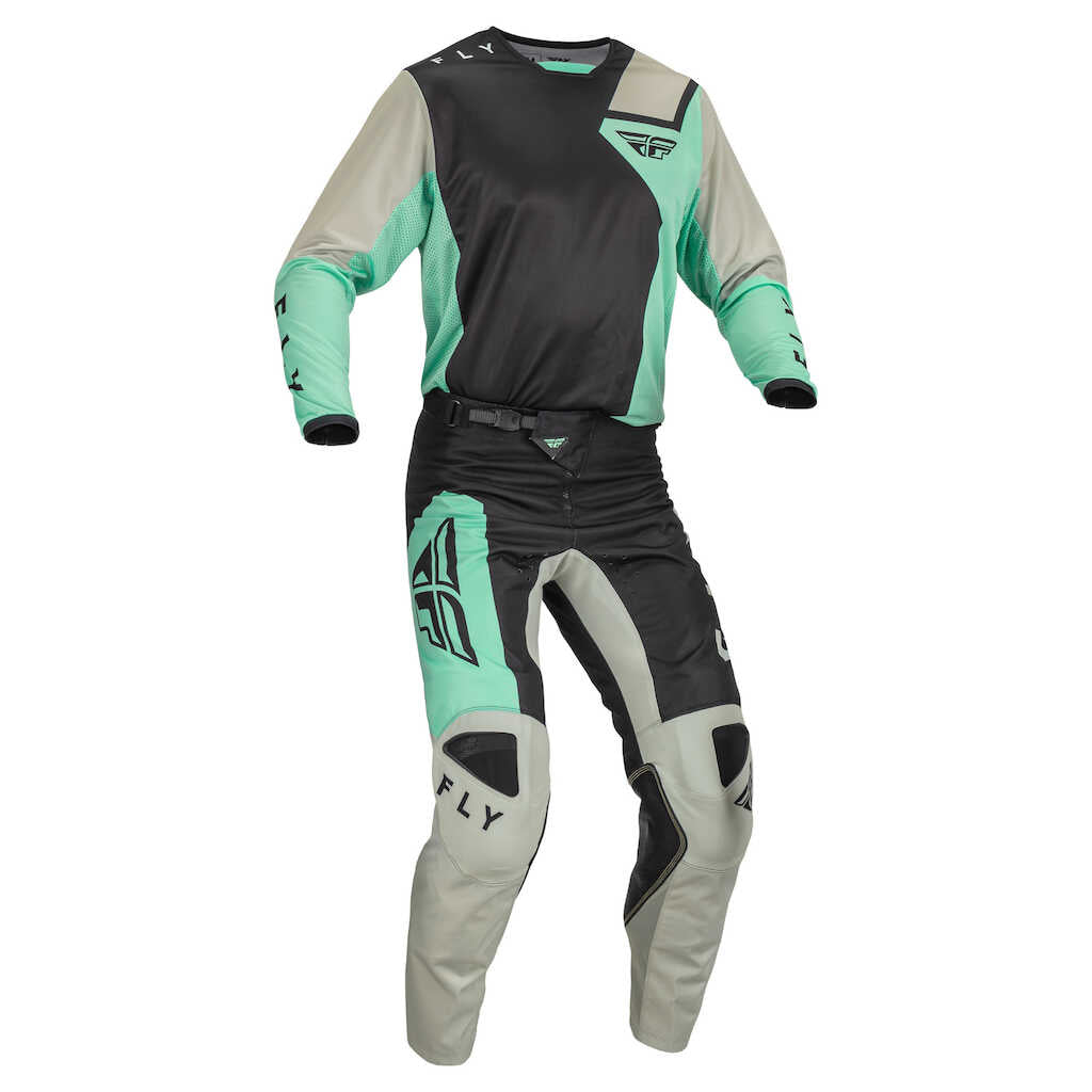 Fly Racing Legacy 2023 Kinetic MX Jersey - JET BK MINT GY