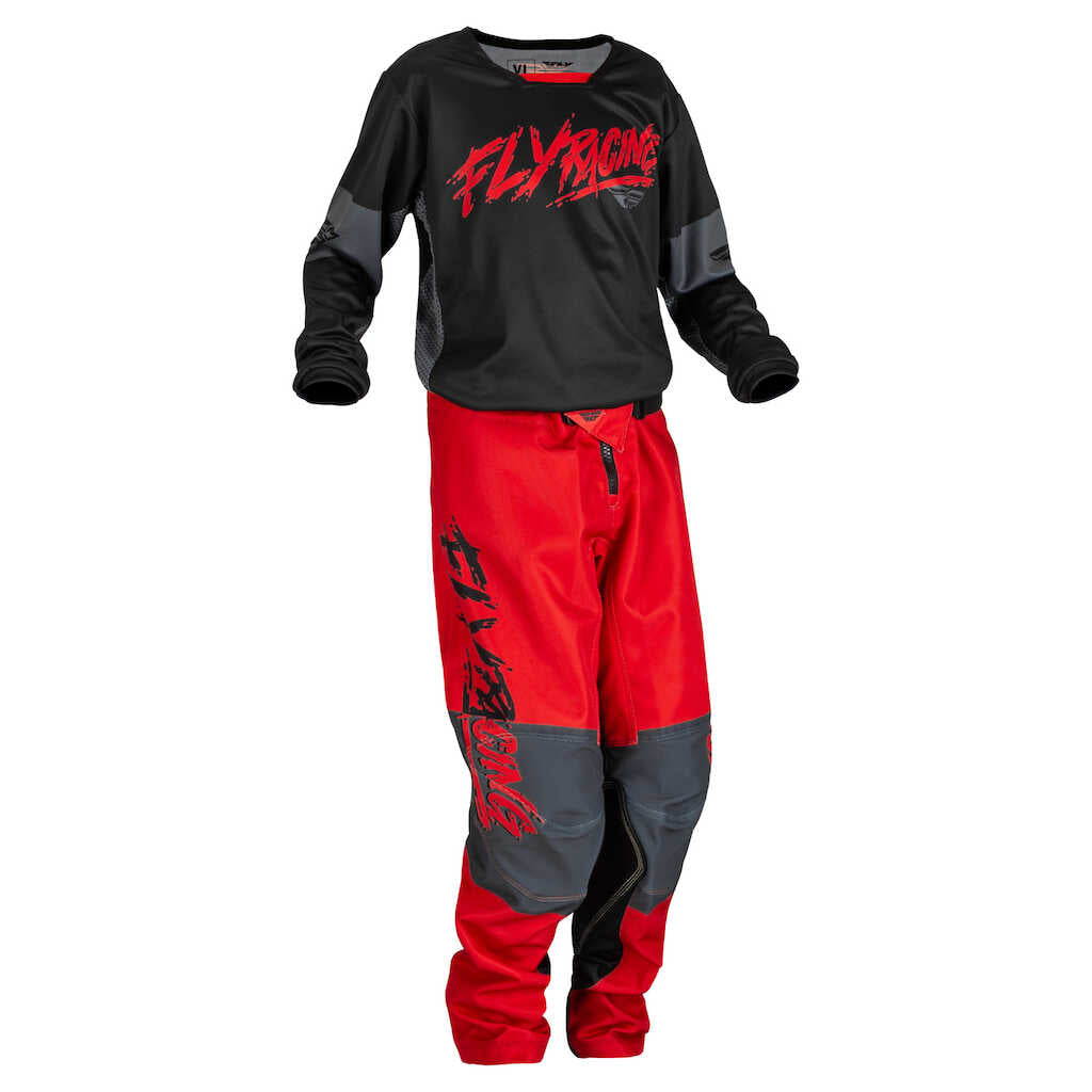 Fly Racing Legacy 2023 Kinetic MX Pants - KHAOS BK RD GY