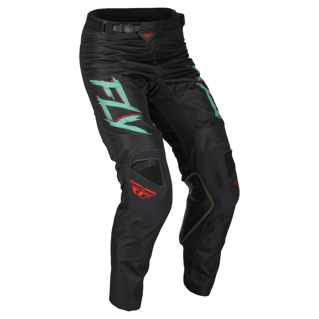 Fly Racing Legacy 2023 Kinetic S.E. MX Pants - RAVE BK MINT RD