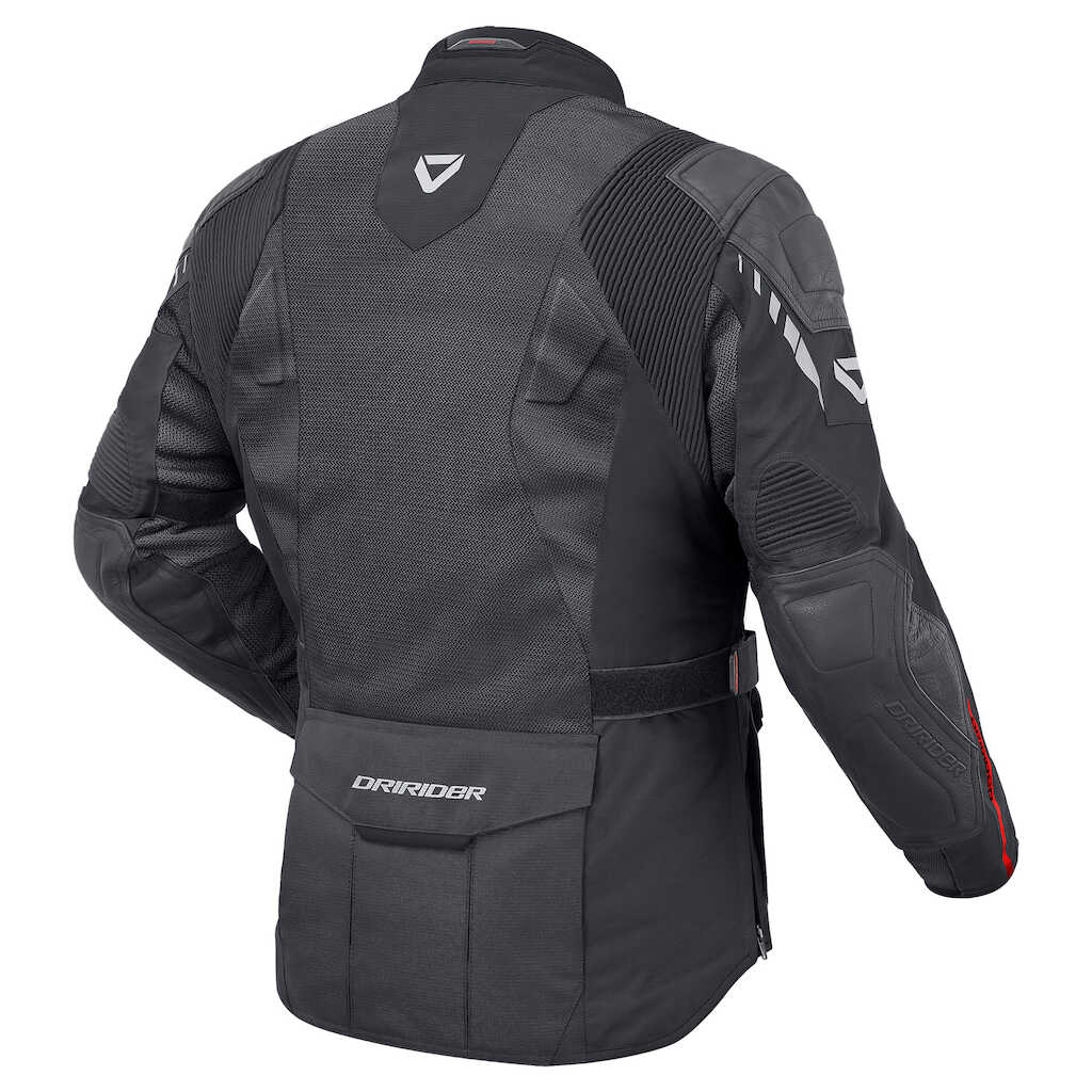 Dririder Nordic V Airflow Jacket - BLK / BLK