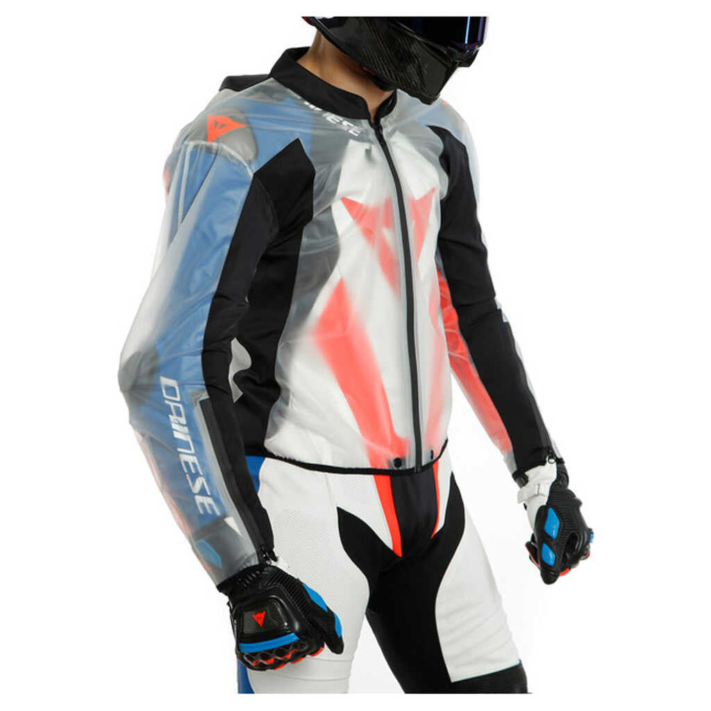 Dainese Racing 2 Rain Body - BLK/TRANSPARENT