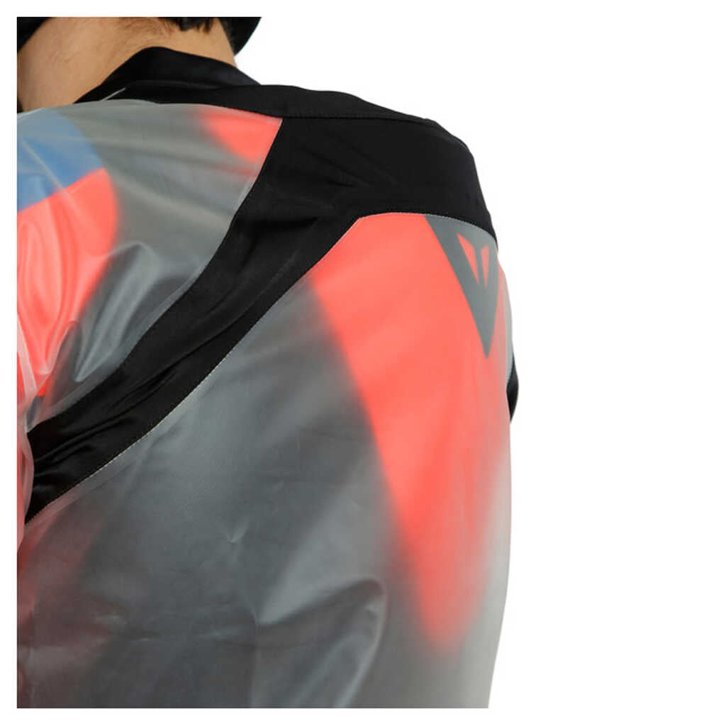 Dainese Racing 2 Rain Body - BLK/TRANSPARENT