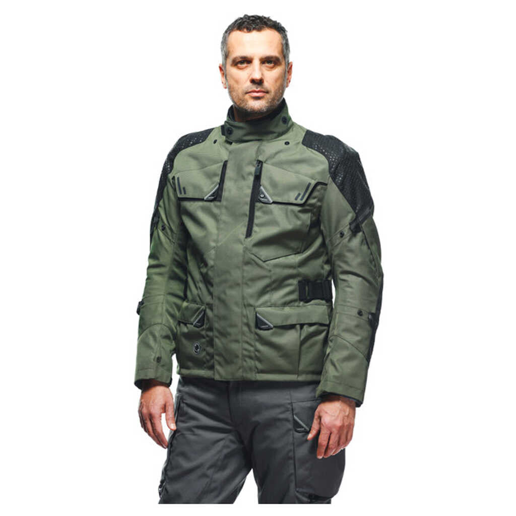 Dainese Ladakh 3 Layer D-Dry Jacket - ARMY-GRN/BLK