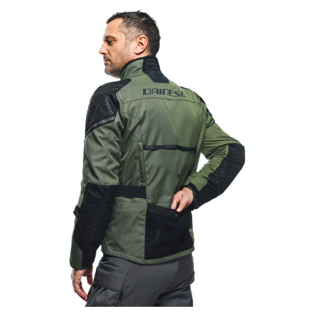 Dainese Ladakh 3 Layer D-Dry Jacket - ARMY-GRN/BLK