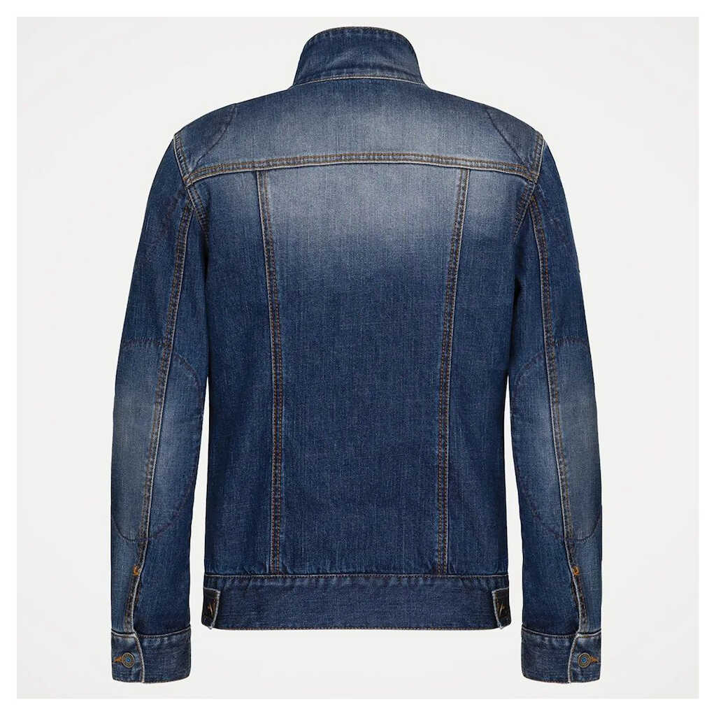 PMJ Lucy Denim Jacket - MID BLUE