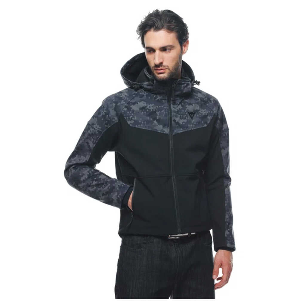 Dainese Ignite Tex Jacket - BLACK/CAMO-GRAY