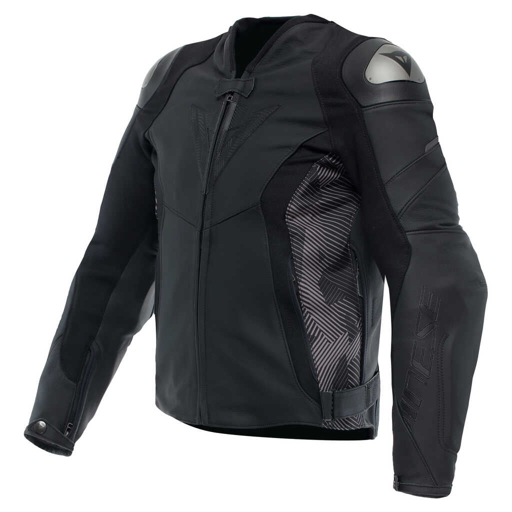 Dainese Avro 5 Leather Jacket - BLK/ANTHRACITE