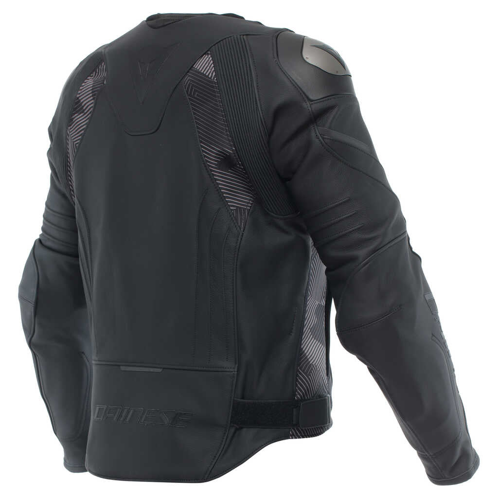 Dainese Avro 5 Leather Jacket - BLK/ANTHRACITE