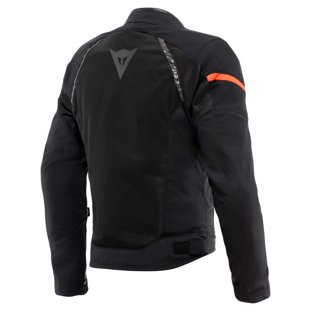 Dainese Air Frame 3 Textile Jacket - BLK/BLK/RED-FL