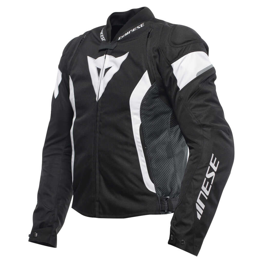 Dainese Avro 5 Textile Jacket - BLK/WHT/BLK