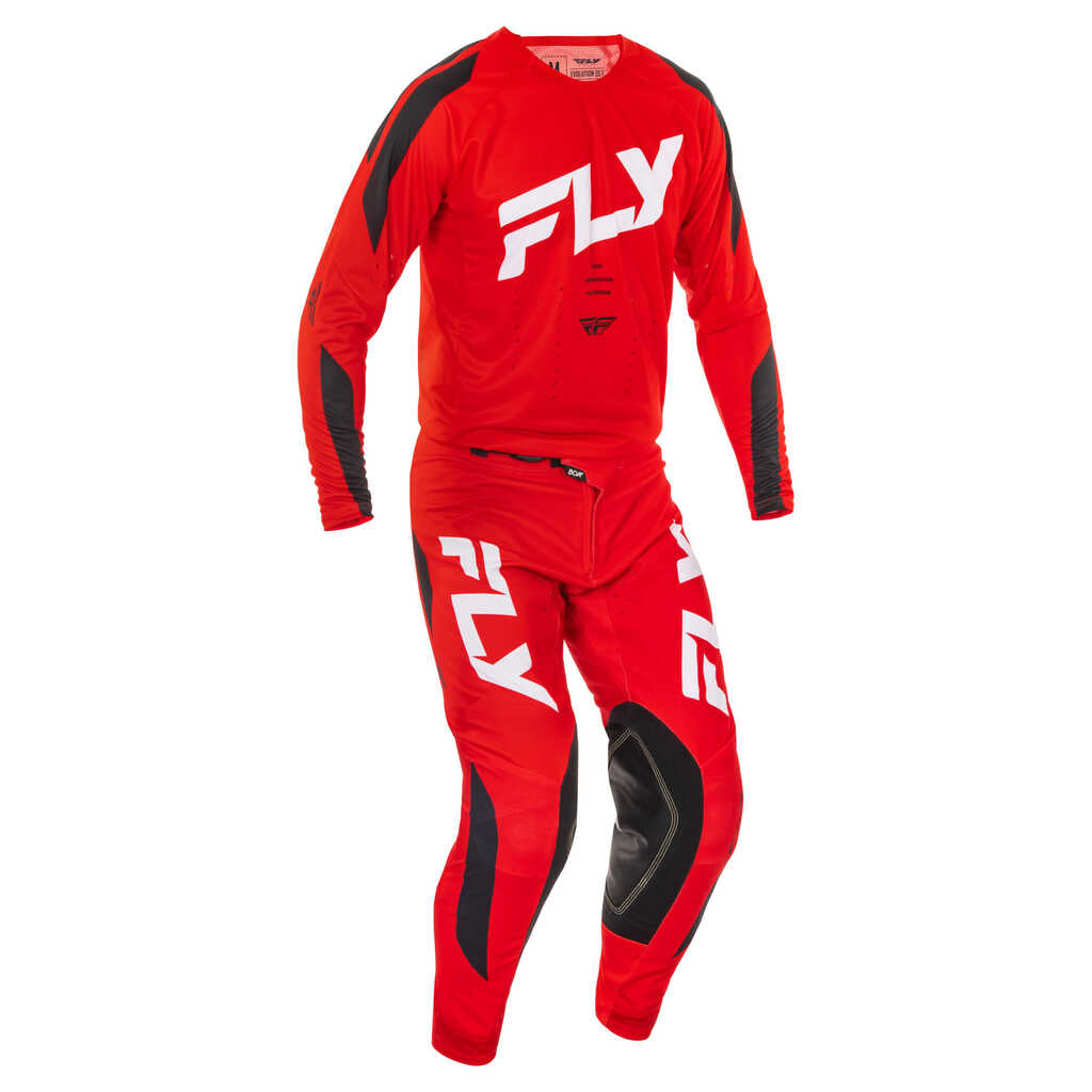 Fly Racing 2025 Evolution MX Pants - RED WHT BLK