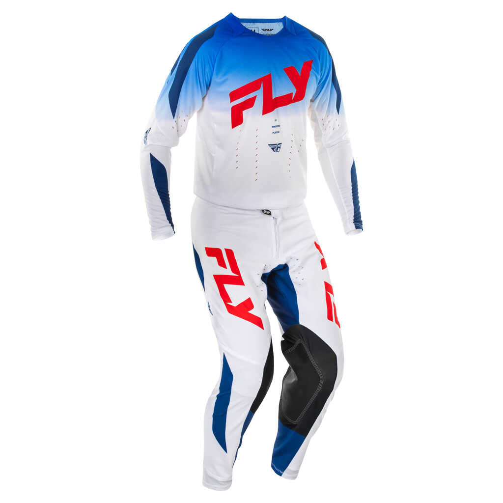 Fly Racing 2025 Evolution MX Jersey - RED WHT BLU