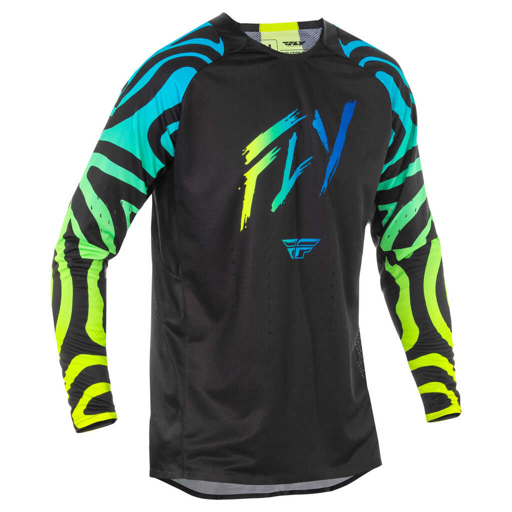 Fly Racing 2025 Evolution S.E. MX Jersey - ZEN BLK BLU YEL