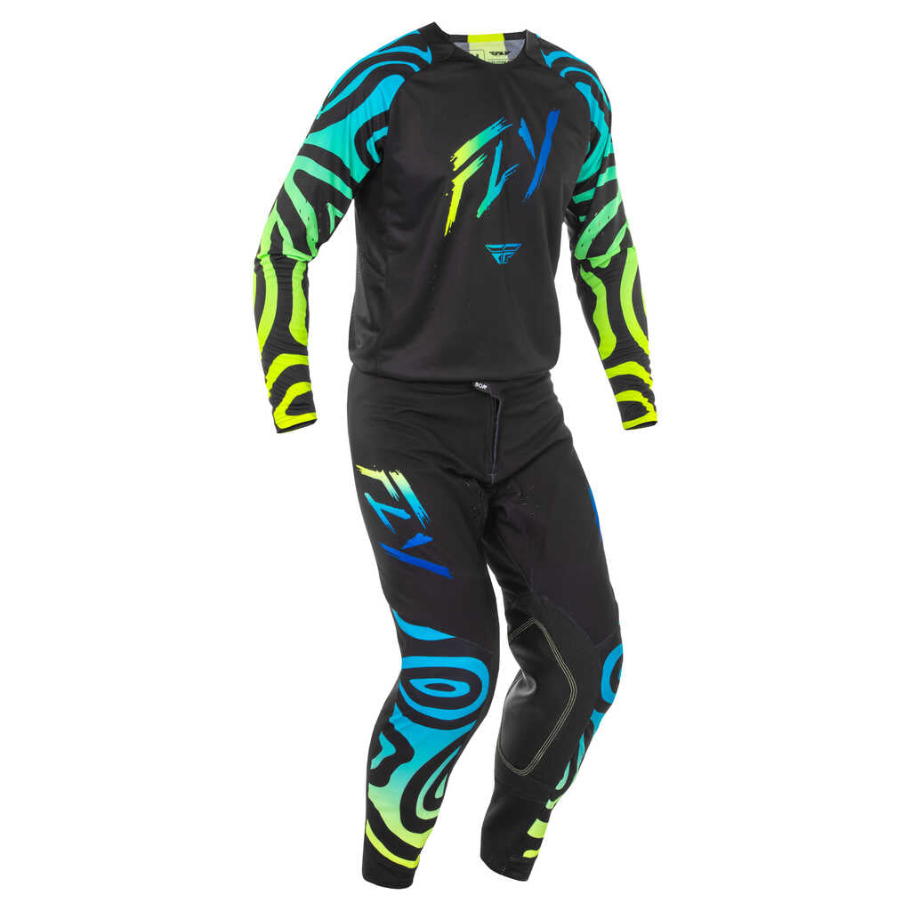 Fly Racing 2025 Evolution S.E. MX Jersey - ZEN BLK BLU YEL