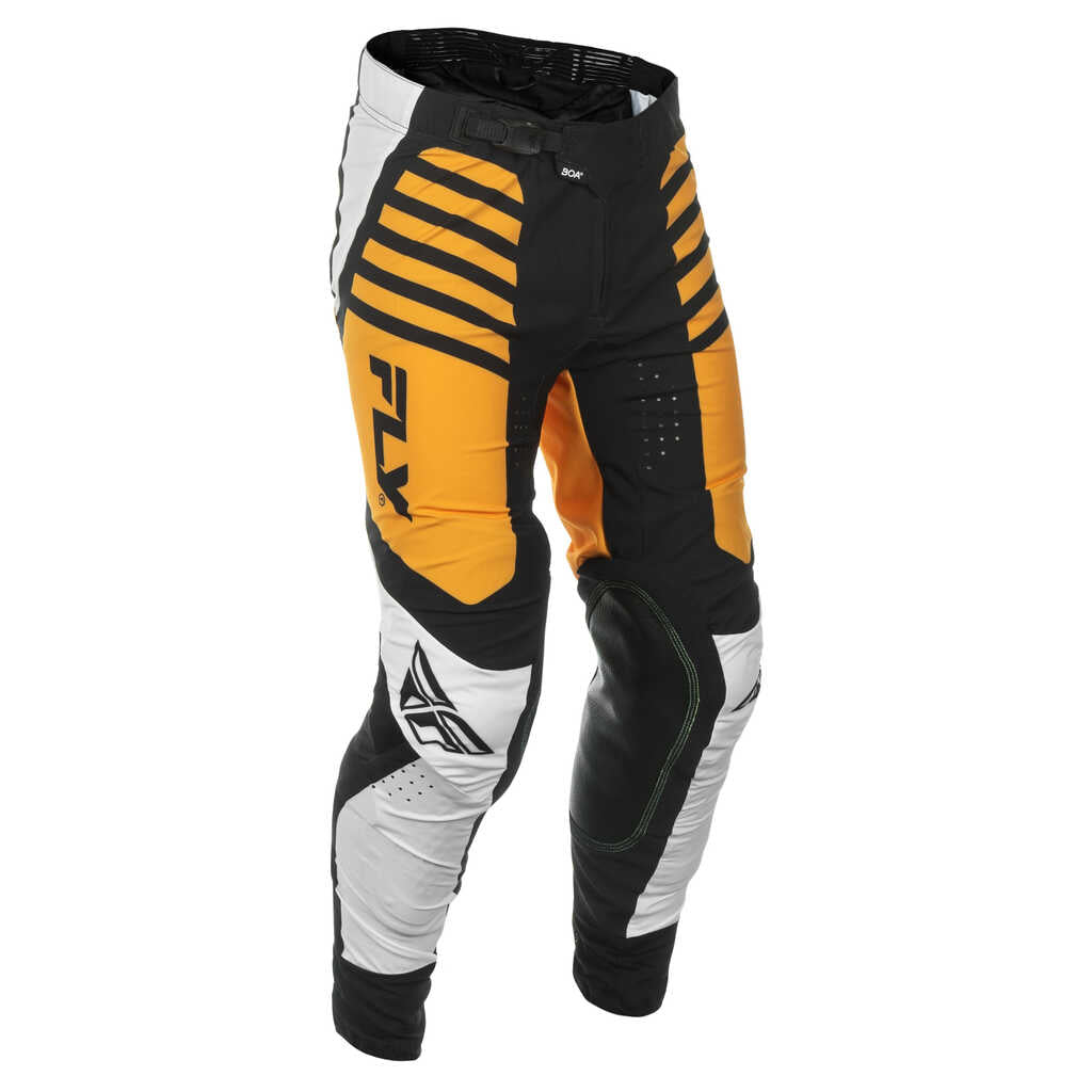 Fly Racing 2025 Lite MX Pants - WHT BLK MUSTARD