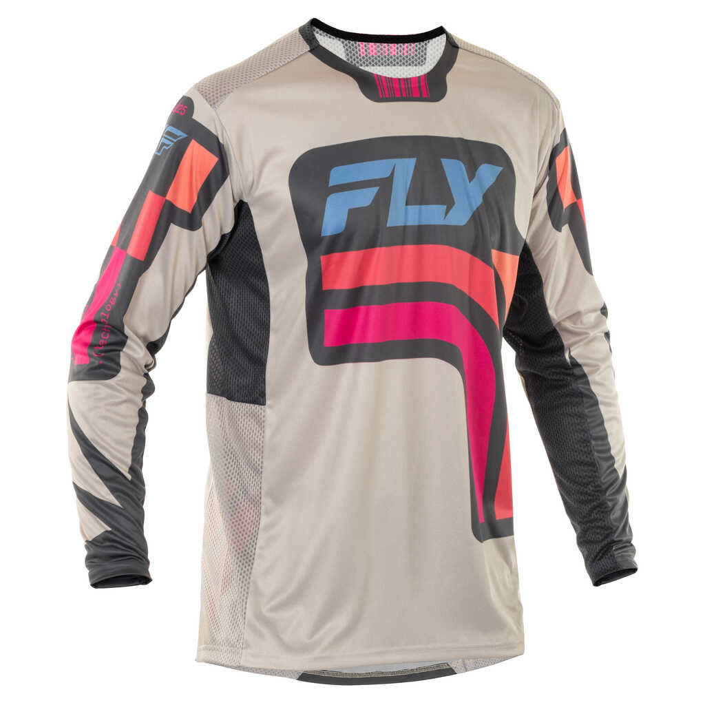 Fly Racing 2025 Lite S.E. MX Jersey - VCE GRY PNK CRL