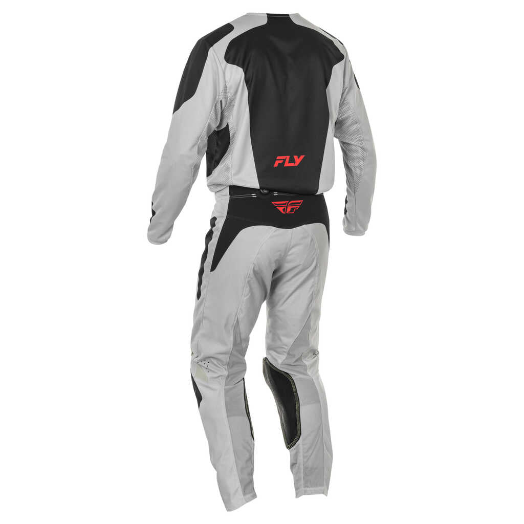 Fly Racing 2025 Kinetic MX Jersey - SYM LT.GY RD BK