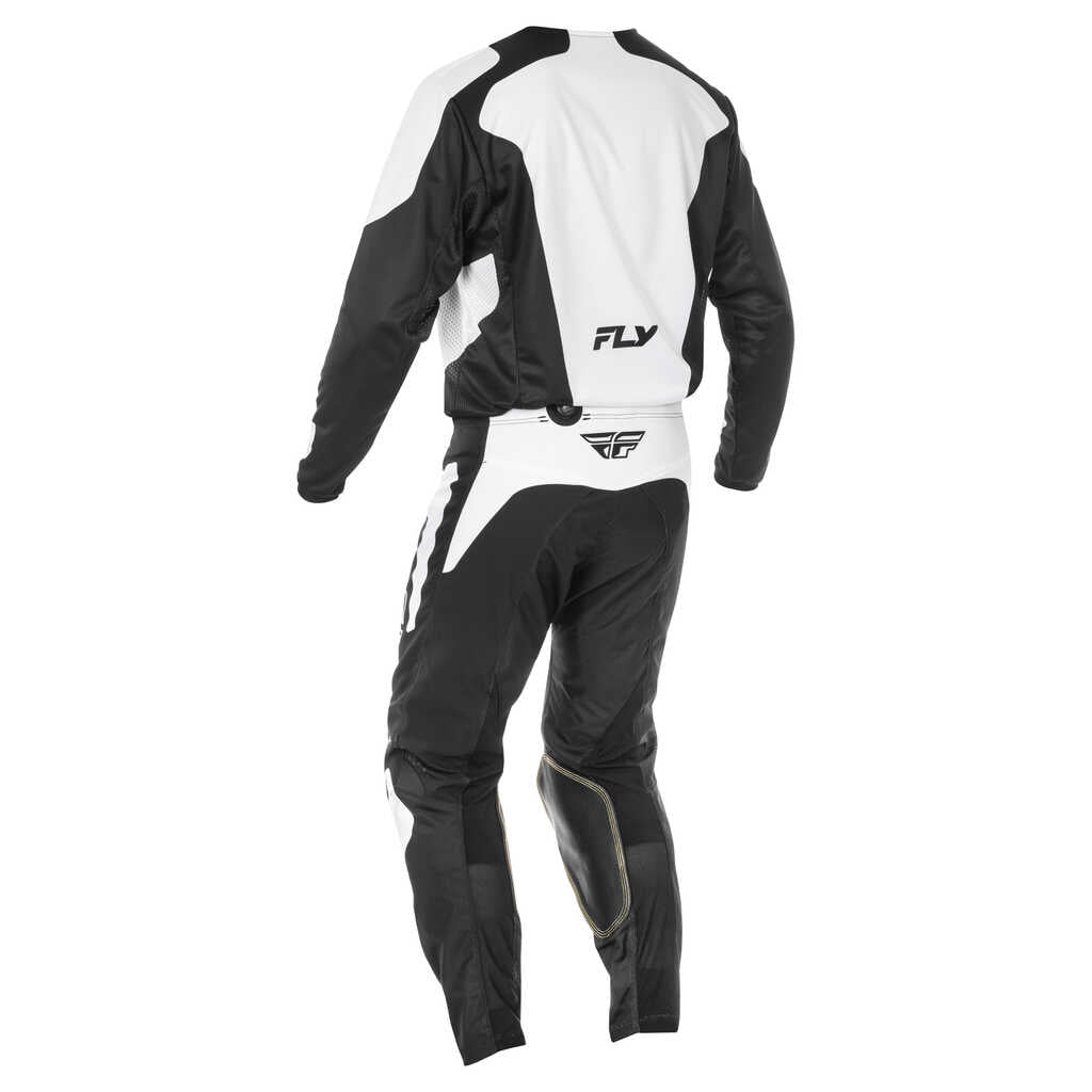 Fly Racing 2025 Kinetic MX Jersey - SYM BLK WHT