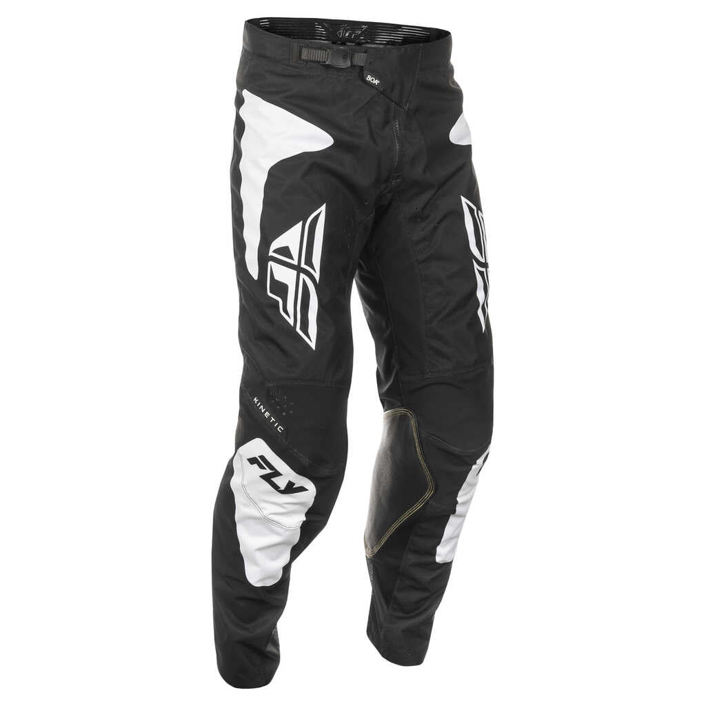 Fly Racing 2025 Kinetic MX Pants - SYM BLK WHT