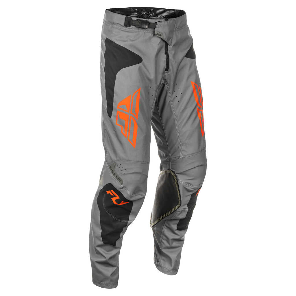 Fly Racing 2025 Kinetic MX Pants - SYM GRY ORG BLK