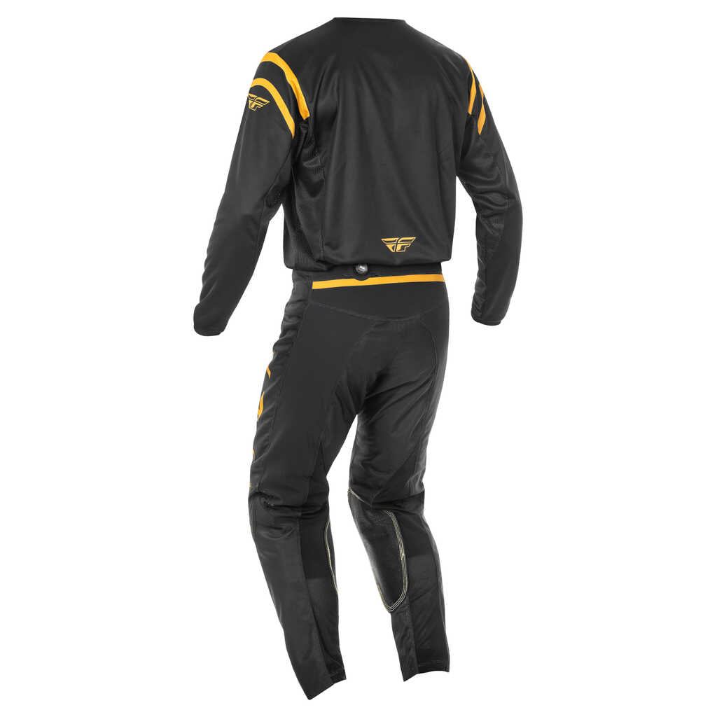 Fly Racing 2025 Kinetic MX Jersey - CENTER BLK GLD