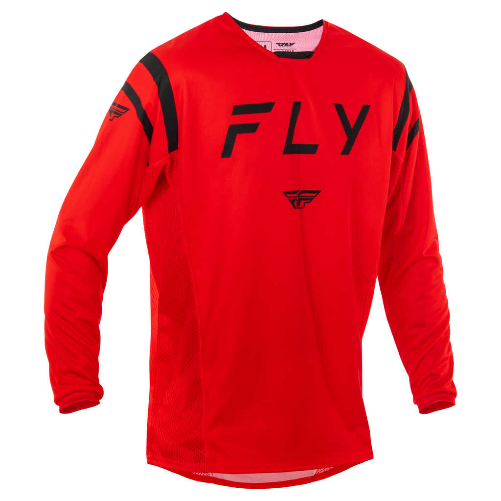 Fly Racing 2025 Kinetic MX Jersey - CENTER RED BLK