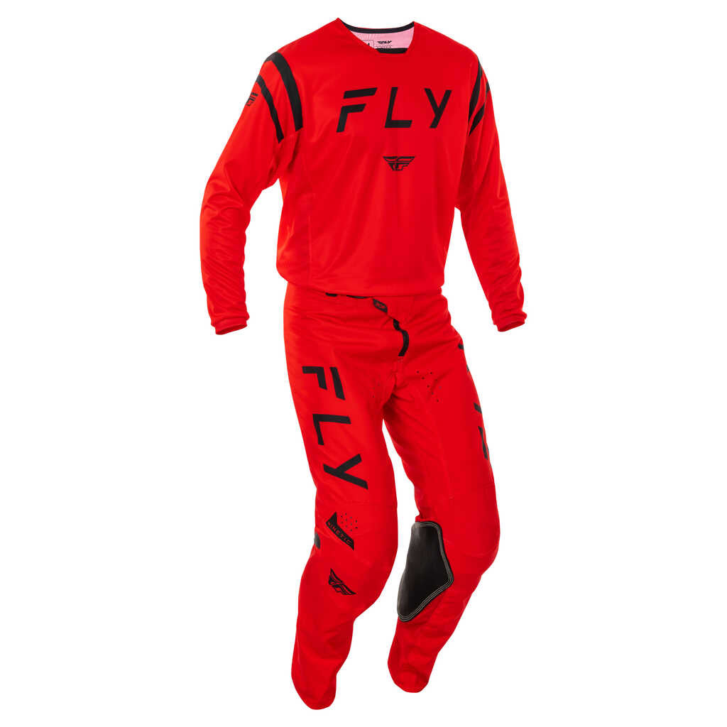 Fly Racing 2025 Kinetic MX Jersey - CENTER RED BLK