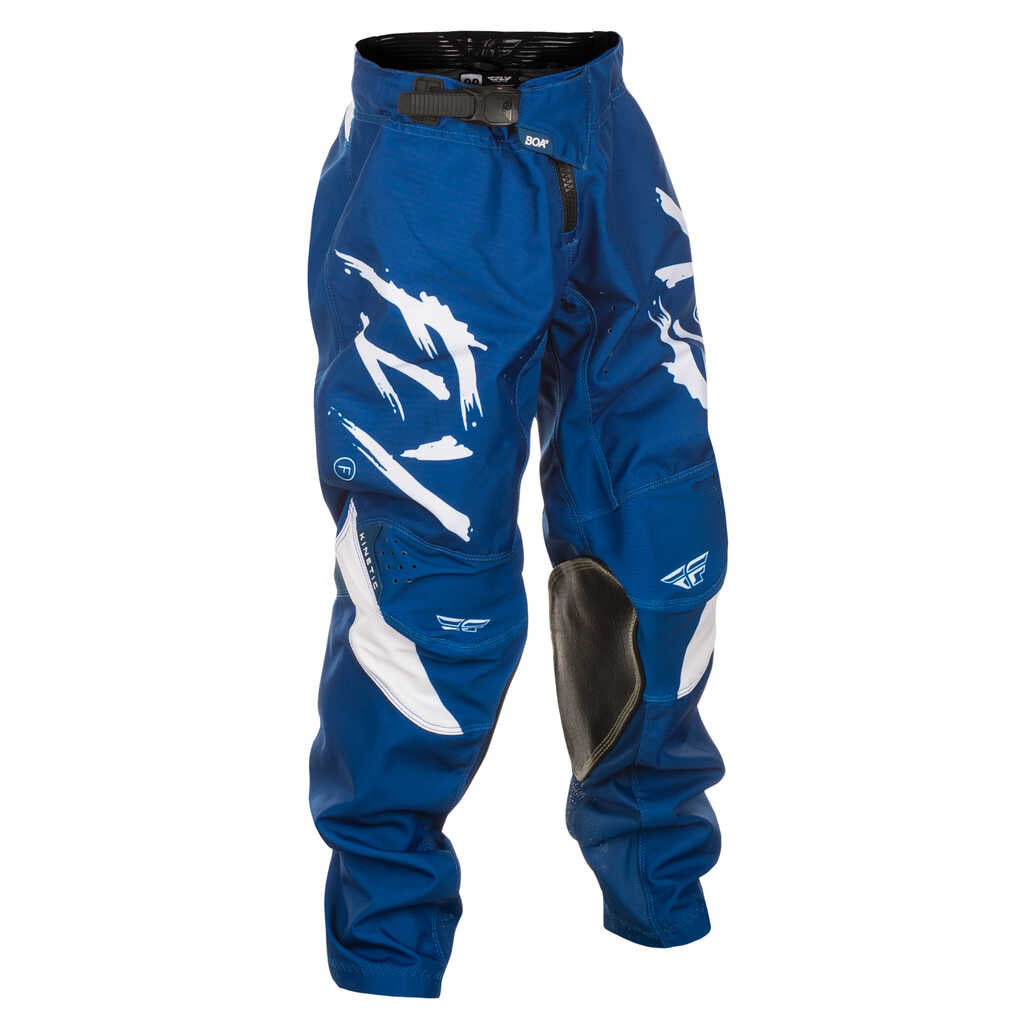 Fly Racing 2025 Kinetic MX Pants - STOKE NVY WHT