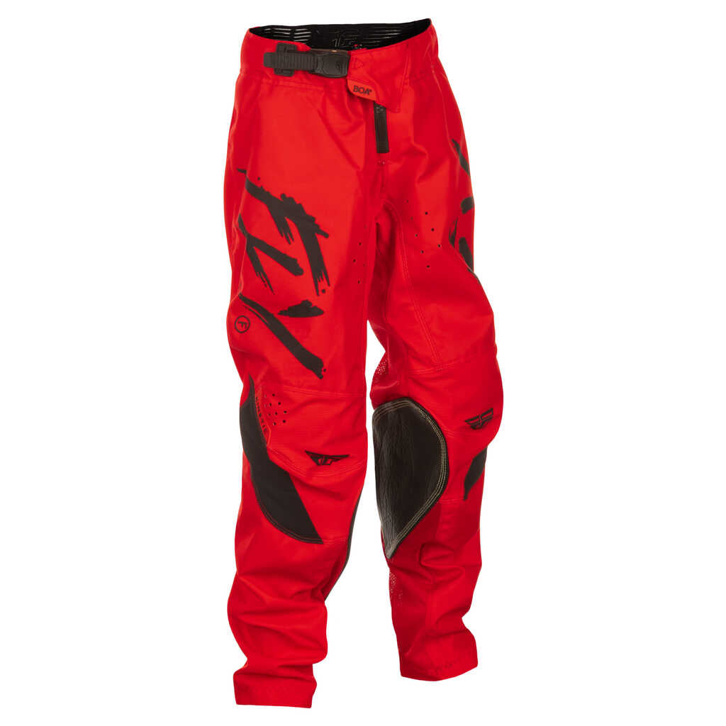 Fly Racing 2025 Kinetic MX Pants - STOKE RED BLK