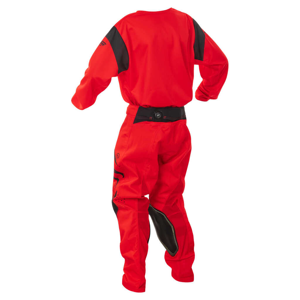 Fly Racing 2025 Kinetic MX Pants - STOKE RED BLK