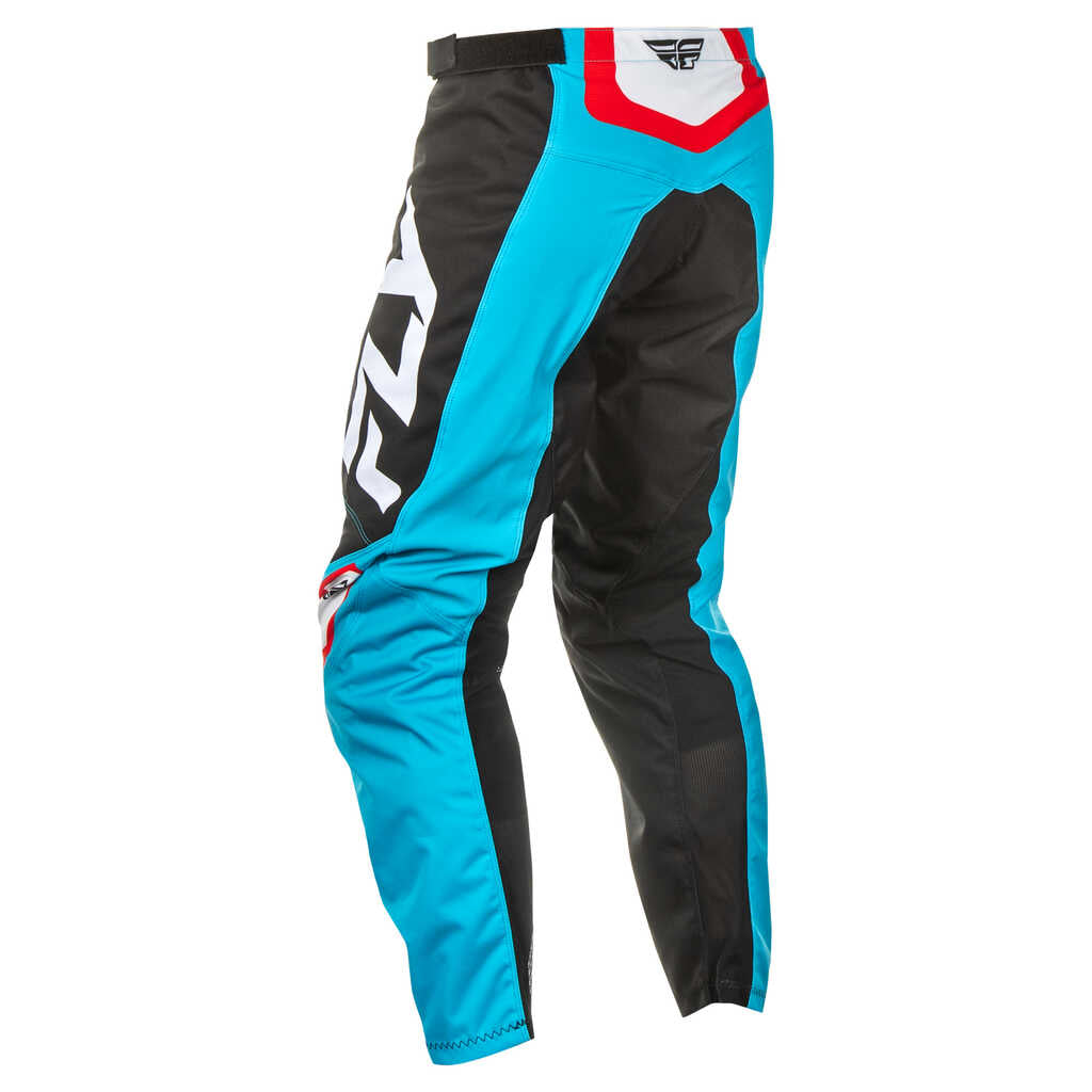 Fly Racing 2025 F-16 MX Pants - CYAN BLU WHT