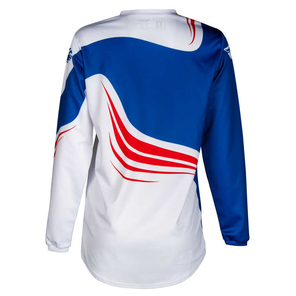 Fly Racing 2025 F-16 MX Jersey - RED WHT BLU