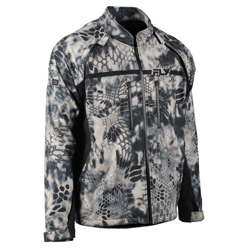 Fly Racing 2025 Patrol Off-Road Jacket - KRYPTEK GRY BLK