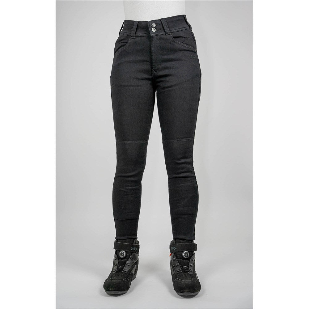 BULL-IT 24 LADIES FURY JEGGING (A) SLIM/XSHORT - BLK (14)