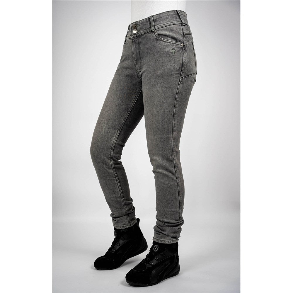 BULL-IT 24 LADIES WILLOW (AA) SLIM/REGULAR - GRY (14) [SPC01]