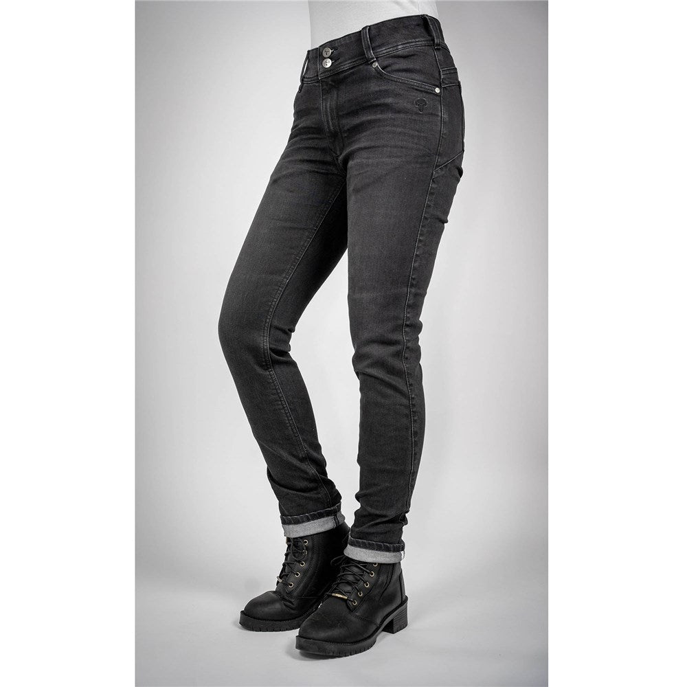 BULL-IT 24 LADIES RAVEN (AA) STRAIGHT/SHORT - BLK (12)