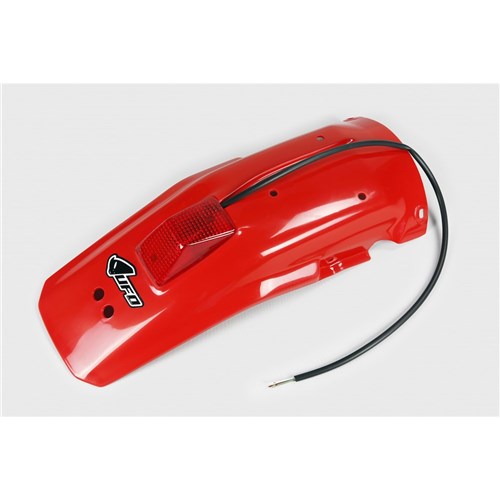 UFO R/FEND W/TL XR600R 88-00 (RED 00-04)