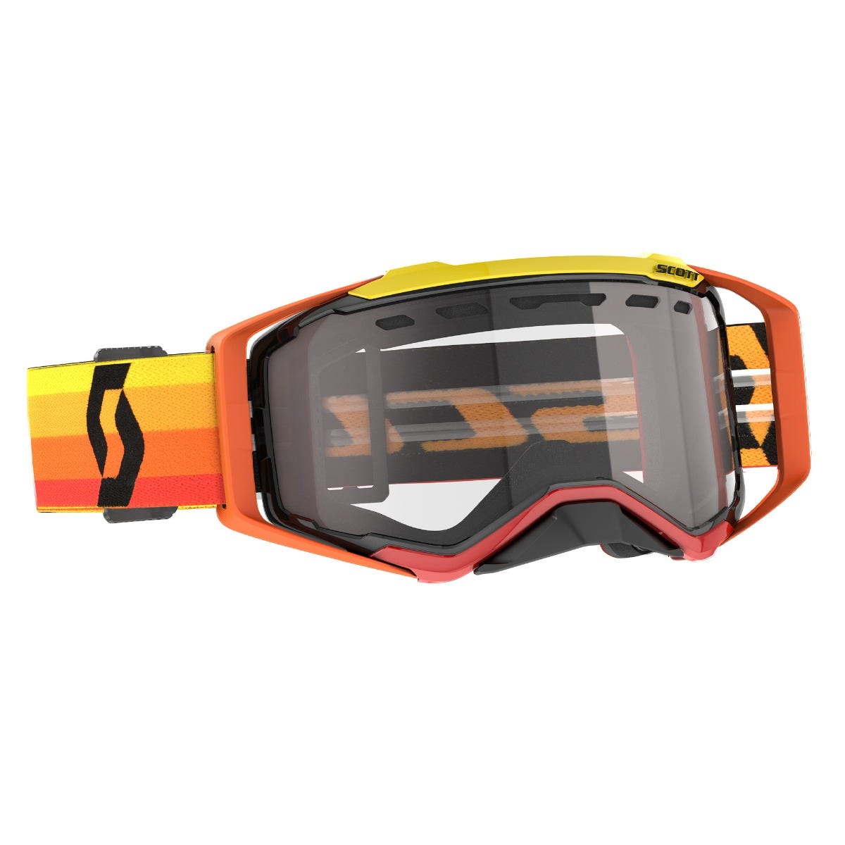 Goggle Prospect Enduro orange/yellow clear