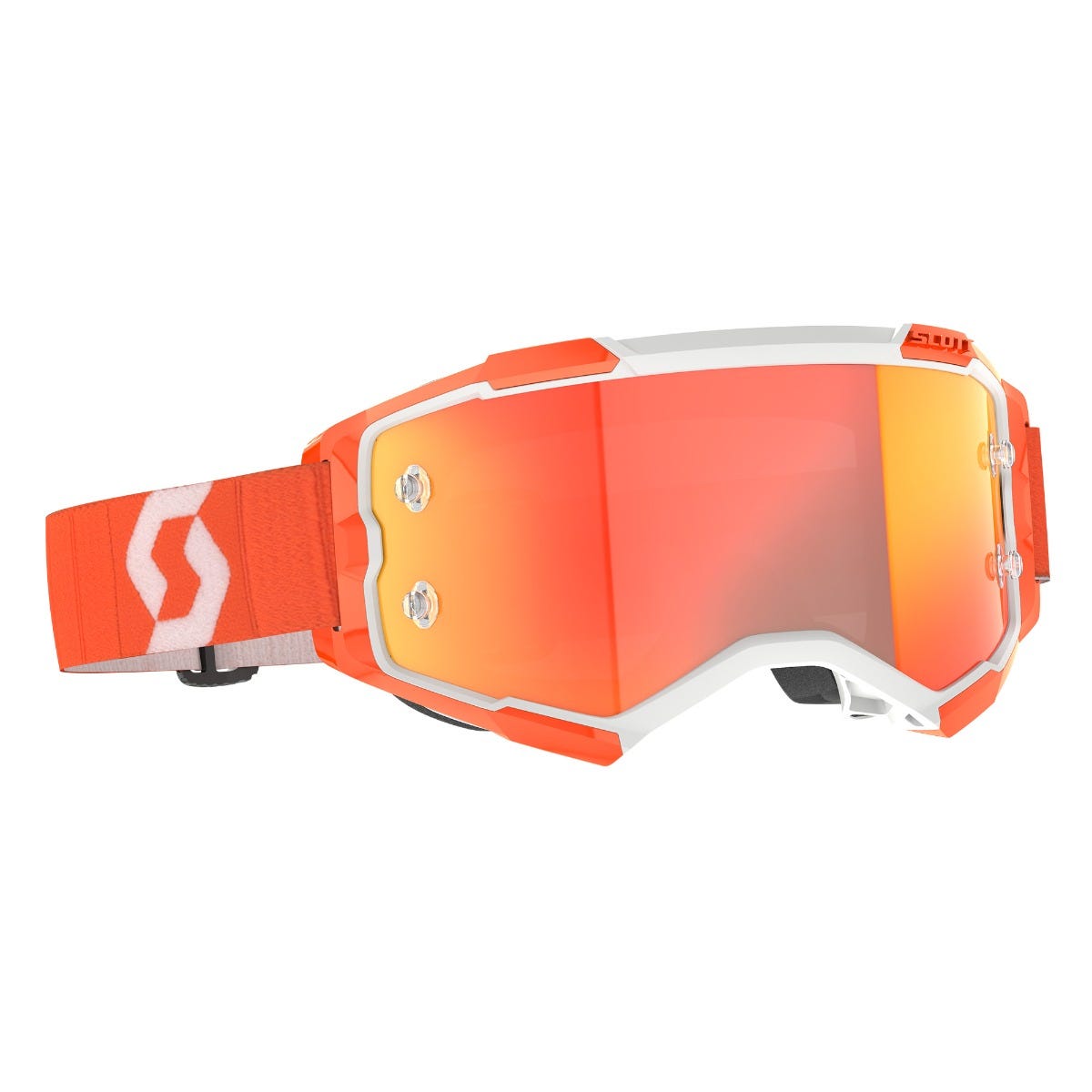 SCOTT Fury Goggle - orange | orange chrome lens