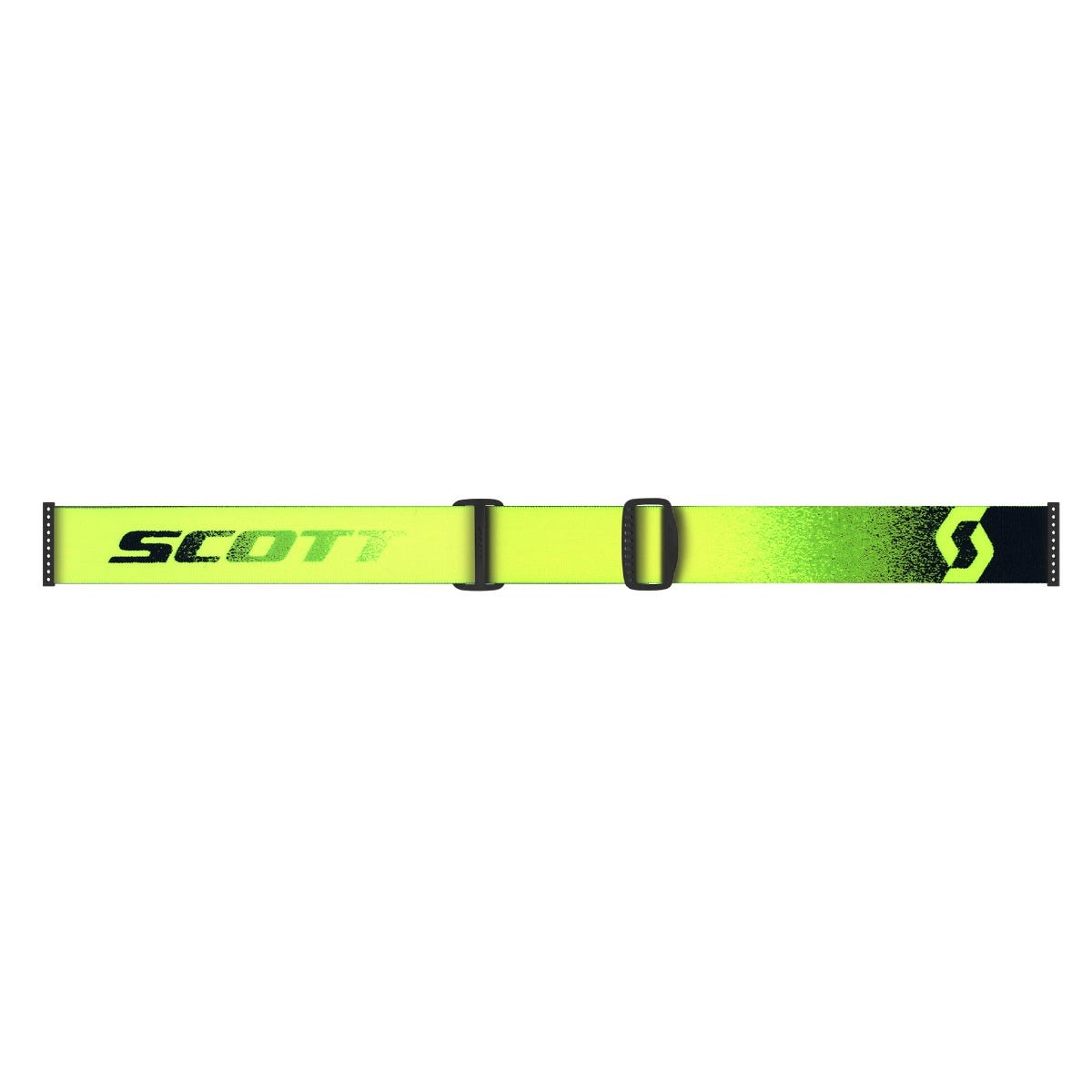 SCOTT Fury Goggle - neon green/neon yellow | yellow chrome lens