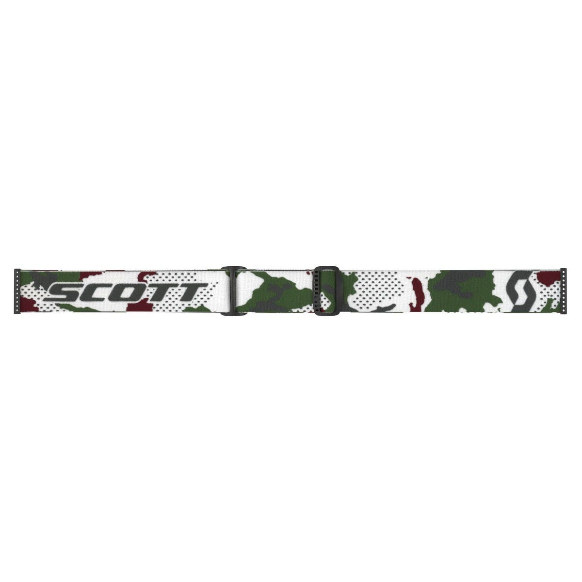 Fury goggle dark green/white / silver chrome works