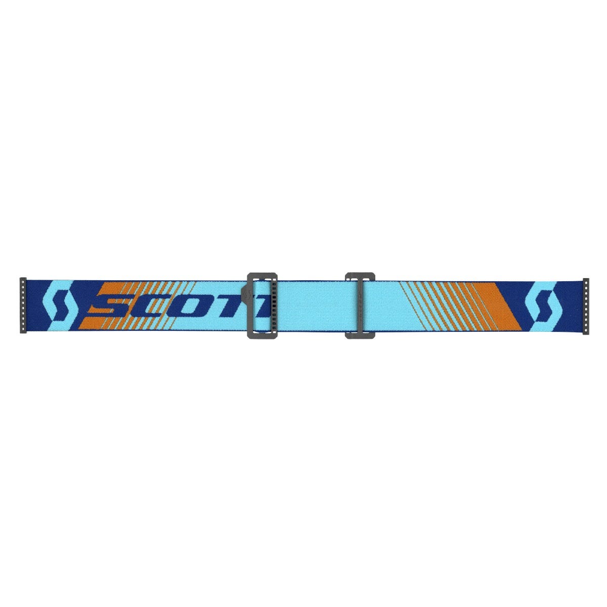 Goggle Fury royal blue/orange orange chrome works