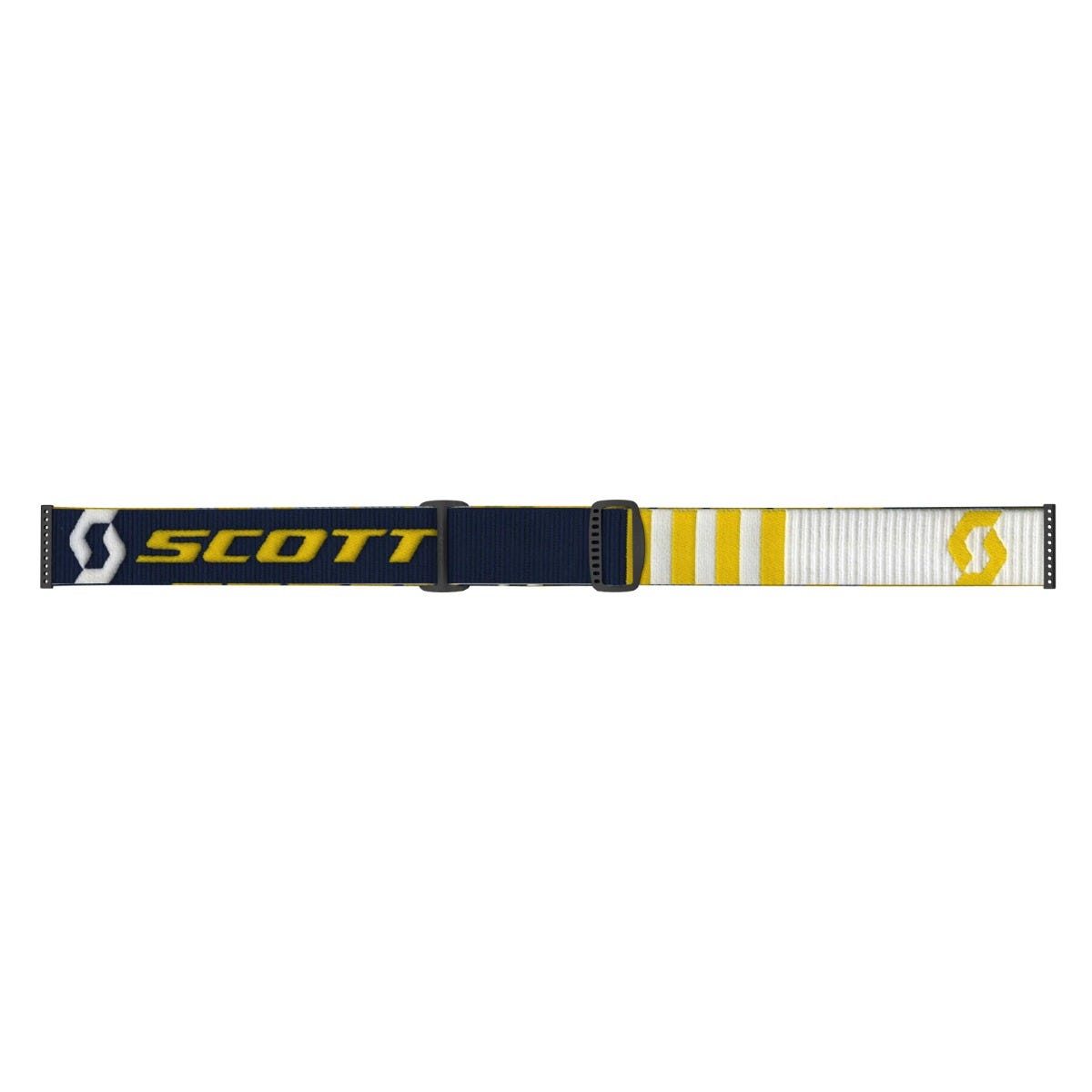 SCOTT Hustle X MX Enduro Goggle - yellow/blue | clear lens