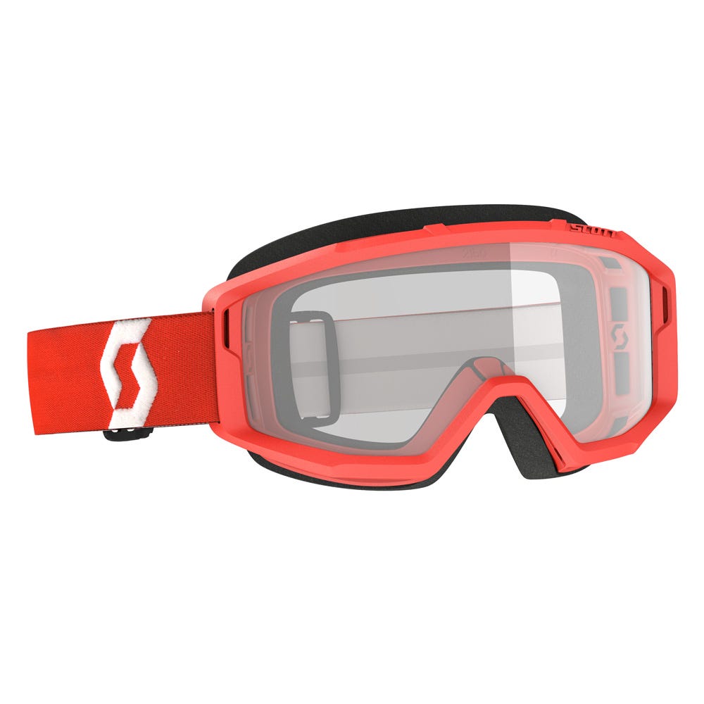 Primal goggle clear red Clear