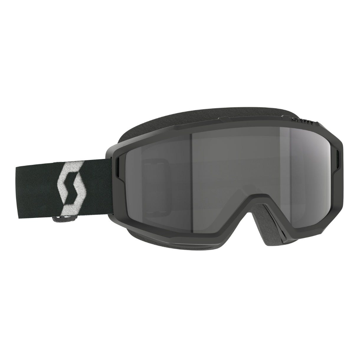 SCOTT Primal Sand Dust Goggle - black/white | dark grey lens
