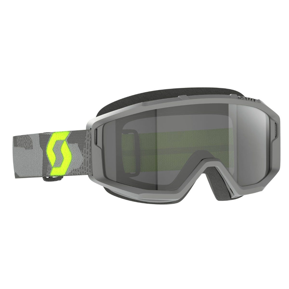 SCOTT Primal Sand Dust Goggle - light grey/neon yellow | dark grey lens