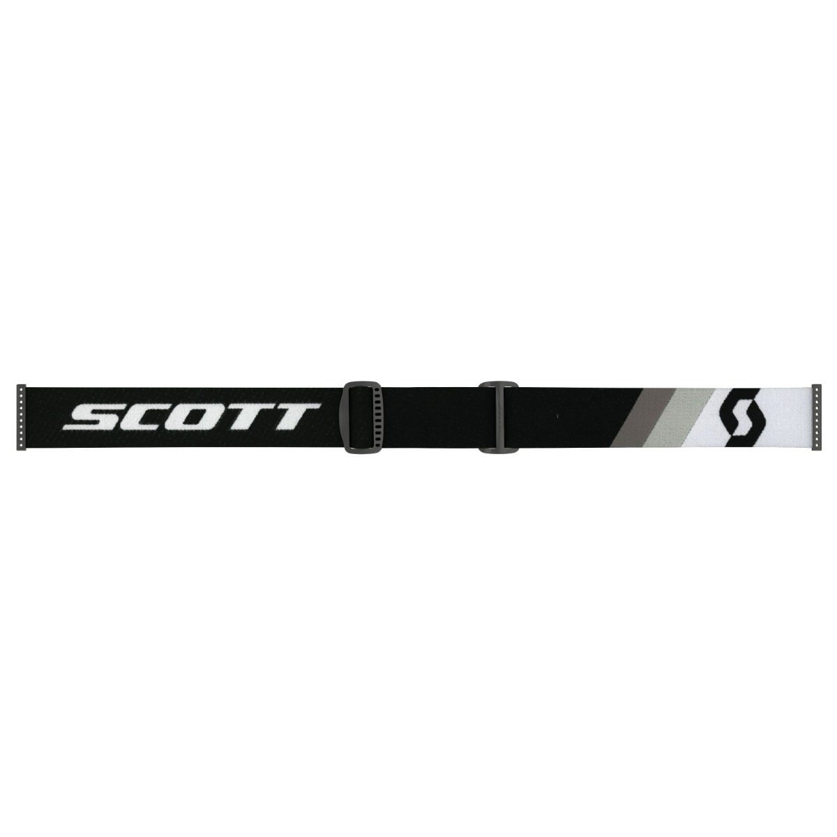 SCOTT Split OTG Goggle - premium black/white | clear lens